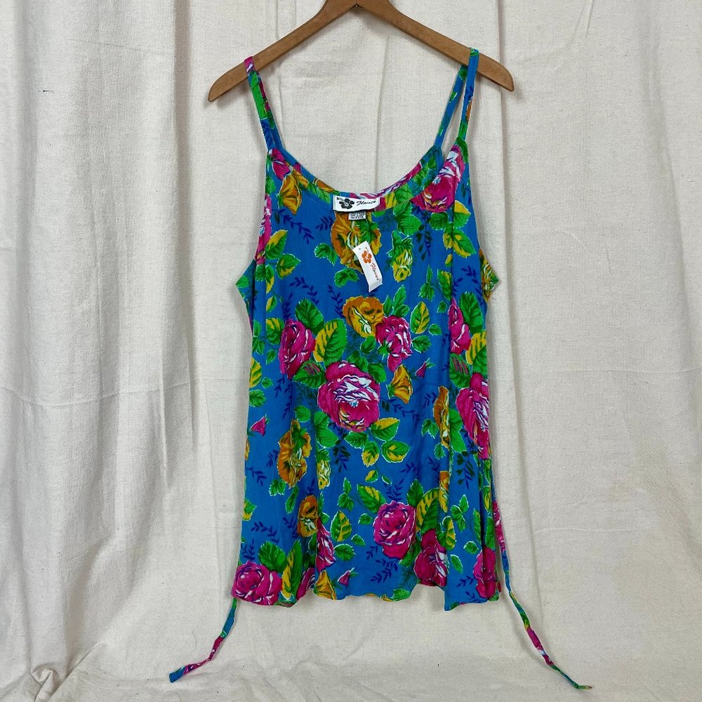 NWTS Vintage Flower Mini-Sun Dress OS